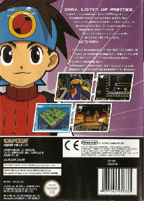 Mega Man - Network Transmission box cover back